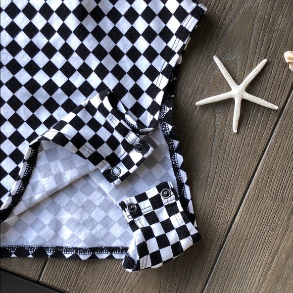 🌴🌼VANS- CHECKERED BODY SUIT🌼🌴 - Picture 4 of 8